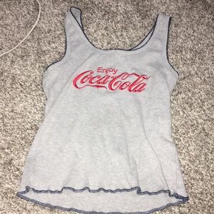 Noodle strap Coca-Cola tank top
